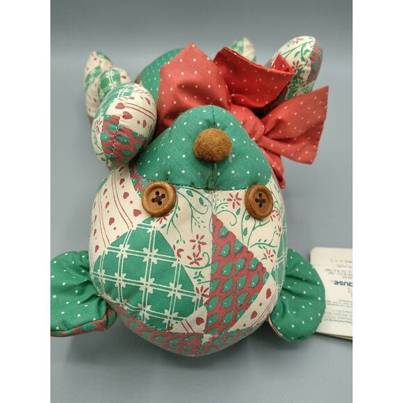 Vintage Applause Patchwork Pets Bear Teddy Button Joints w/ Tags 1986 RARE HTF - Picture 12 of 12